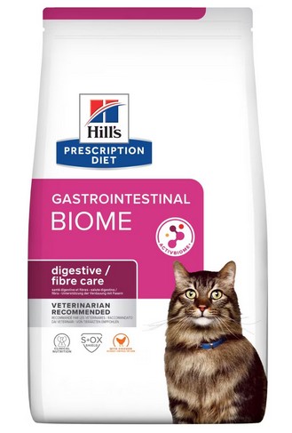 Hill's Prescription Diet Biome Digestive Pollo umido Gatti Adulti 1,5 kg