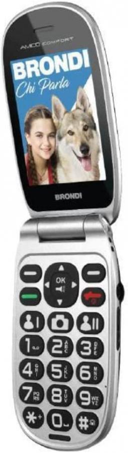 telefono cellulare amico comfort nero opaco