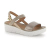 Stonefly sandali donna Aqua III in nappa laminata e strass 220915