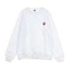 K-SWISS Felpa Leggera Girocollo Uomo Melrose Sweat White da uomo