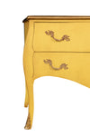 Biscottini Consolle in legno finitura giallo anticato Molto solida robusta Offerta
