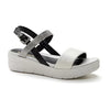 Stonefly sandali donna Aqua III in nappa bianca e strass 219395