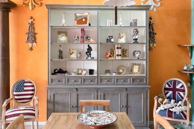 Biscottini Libreria in legno massiccio Molto solida spaziosa Offerta Speciale Qualità