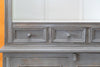 Biscottini Libreria Biscottini legno massiccio 200x42x242 stile country shabby chic