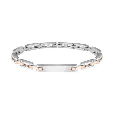 Sector Energy – Bracciale Uomo Acciaio Silver-Rose Gold (SAFT52)