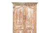 Biscottini Stipo Libreria in legno massiccio con porta antica