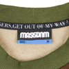 MASS DENIM Felpa Girocollo Uomo Base Crewneck Woodland Camo da uomo