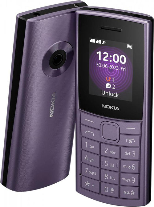 telefono cellulare nokia 110/4G dual sim violet