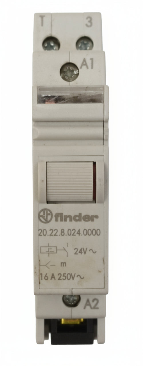 RELE PASSO-PASSO 24 VCA 2P 16A