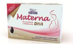 Nestle materna dha vitamine e minerali 30 capsule softgel