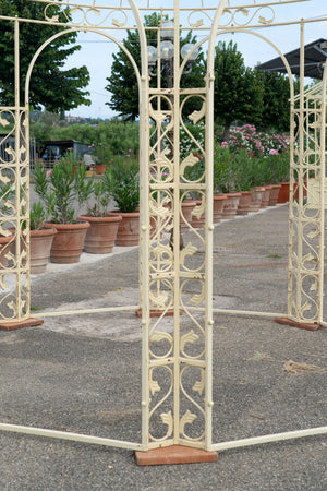 Biscottini Gazebo in ferro L300X300XH335 CM Molto solido stabile Offerta Speciale Qualità