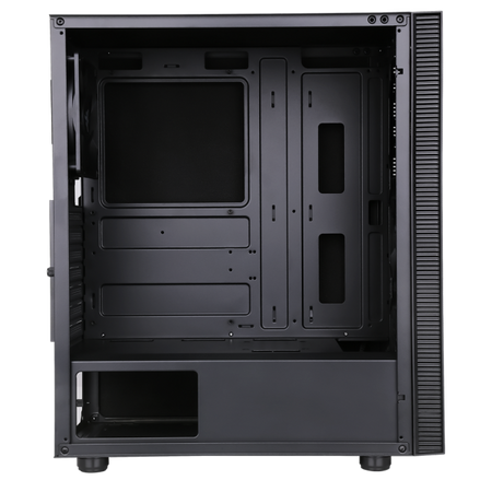 Case iTek SYLENT 03N - Mid-Tower - Fonoassorbente, Mesh - Usb 3 - Nero