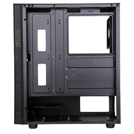 Case iTek SYLENT 03N - Mid-Tower - Fonoassorbente, Mesh - Usb 3 - Nero