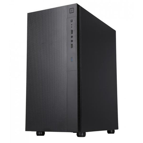 Case iTek SYLENT 03N - Mid-Tower - Fonoassorbente, Mesh - Usb 3 - Nero