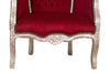 Biscottini Poltrona stile francese Luigi XVI in legno massello di faggio XVI, faggio,