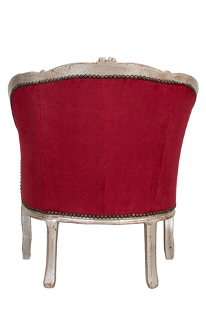 Biscottini Biscottini Poltrona Stile Francese Luigi XVI Faggio Intagliata Shabby 80x82x94