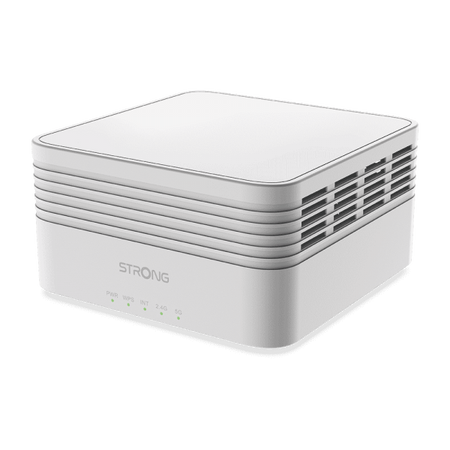 Strong MESHTRIAX3000UK sistema Wi-Fi Mesh Dual-band [2.4 GHz/5 GHz] Wi-Fi 6 [802.11ax] Bianco 3 Interno (Strong MESHTRIAX3000UK AX3000 Whole Home Wi-Fi 6 Mesh System [3 Pack] - 5,000sq.ft Coverage)