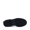 Frau Beatles in pelle nero con elastico ricoperto