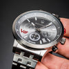 Orologio MASERATI uomo GT cronografo acciaio brunito