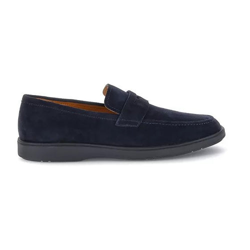 Stonefly mocassini uomo Olas 2 in pelle scamosciata blue 221851 131