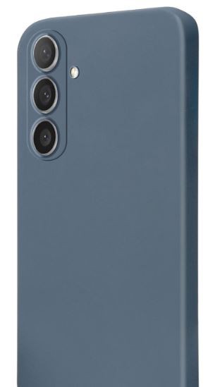 cover in silicone per samsung a14 5g  blu