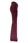 Atelier Cigala's Pantaloni Bordeaux da donna