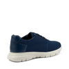 Frau sneakers uomo in tessuto tecnico blu 09X1