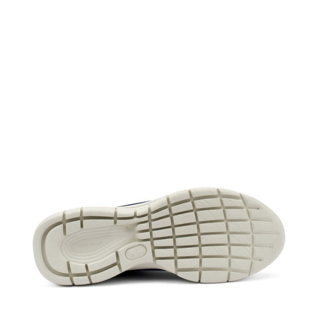 Frau sneakers uomo in tessuto tecnico blu 09X1