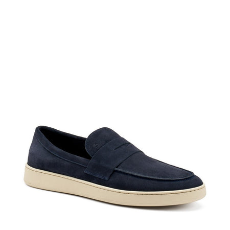FRAU mocassino smart-casual camoscio blu 24D4