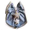 Fiocco nascita in cotone personalizzabile fatto a mano 35 x h 40 cm Made in Italy
