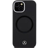 cover mercedes iphone 15/14/13  nera compatibile magsafe system