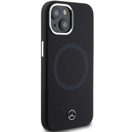 cover mercedes iphone 15/14/13  nera compatibile magsafe system