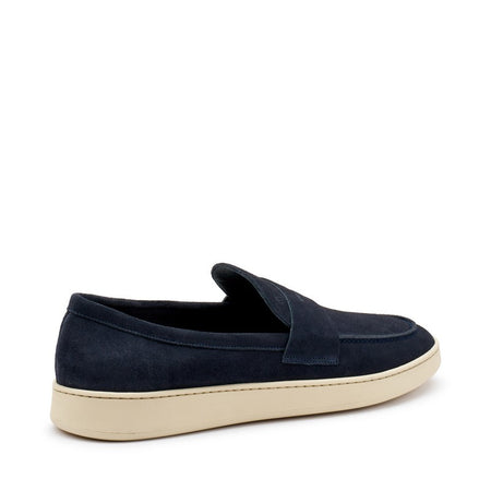 FRAU mocassino smart-casual camoscio blu 24D4