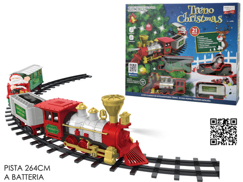 Treno Natalizio da Albero