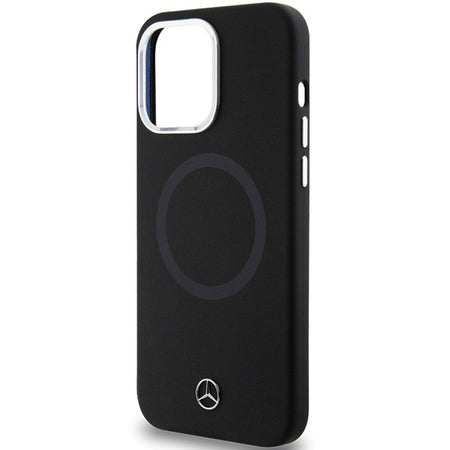 cover mercedes iphone 15 pro nera compatibile magsafe system