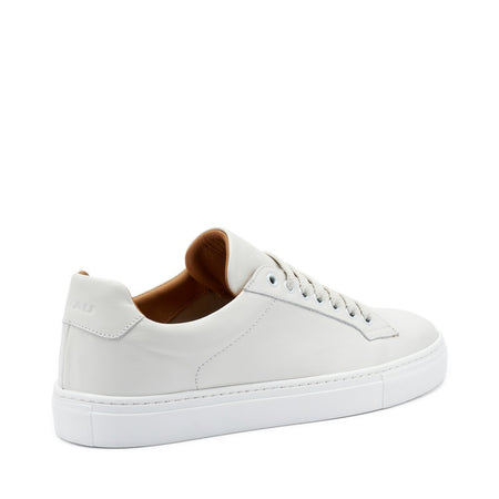 Frau sneakers uomo in nappa bianca 29P1