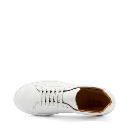 Frau sneakers uomo in nappa bianca 29P1
