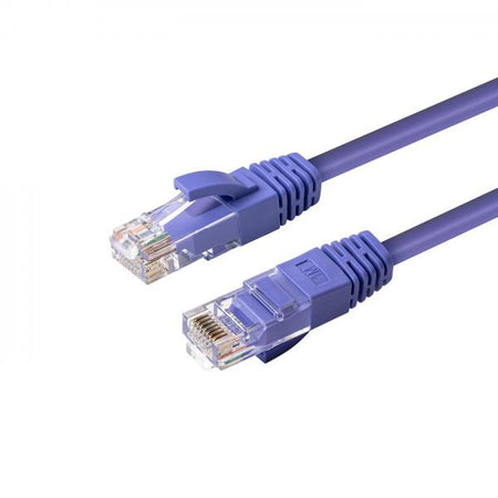 CAT6A UTP 1m Purple LSZH