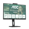 AOC MONITOR 27 LED IPS QHD 16:9 4MS 350 CDM, WEBCAM, PIVOT, DP/2HDMI, MULTIMEDIALE