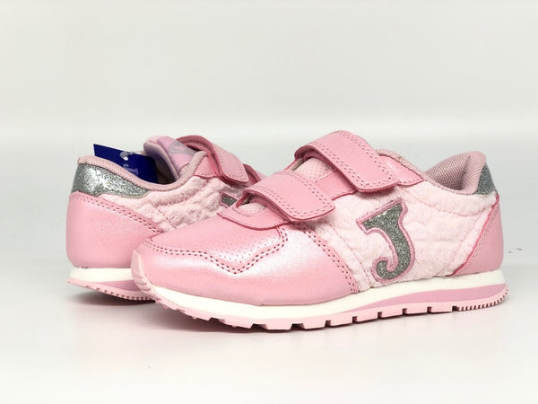 JOMA Sneakers bambina J. Claudia rosa argento