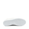 FRAU sneakers donna platform bianco silver 39P1