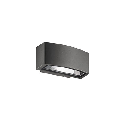 OUTLET Applique moderno Ideal Lux GES701 E27 LED IP54 metallo lampada parete