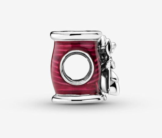 Pandora - Disney, charm Ago e filo con la topolina Suzy di Cenerentola