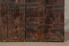 Biscottini Porta portone in legno massello e ferro da interno o da esterno vecchia e antica medievale scorrevole