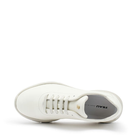 Frau sneakers donna in morbida pelle white 43P3