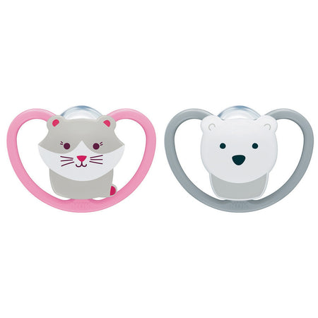 SUCCHIETTO NUK SPACE Silicone 0-6 2PZ