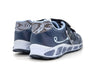 GEOX Sneakers bambina J Shuttle G azzurra blu con farfalla e luci