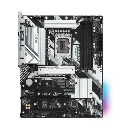 Asrock Mb 1700 12/13gen. B760 Pro Rs/d4 4xddr4 4xsata M.2 Rgb Hdmi/dp