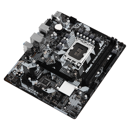 ASRock B760M-HDV/M.2 D4 - Motherboard - micro ATX - LGA1700-Sockel - B760 Chipsatz - USB-C 3.2 Gen 1, USB 3.2 Gen 1 - Gigabit LAN - Onboard-Grafik (CPU erforderlich)