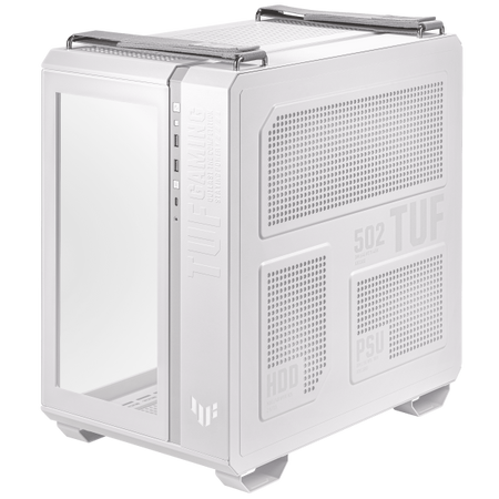 ASUS CASE GAMING TUF TEMPERED GLASS WHITE EDITION